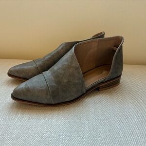 Catherine Malandrino Gray Women's Slip-On Loafers Sz 6.5